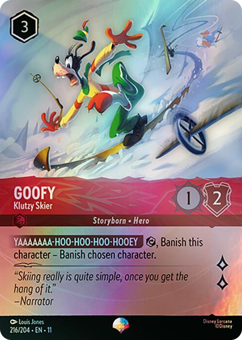 0216 Goofy - Klutzy Skier (Epic) Epic Winterspell
