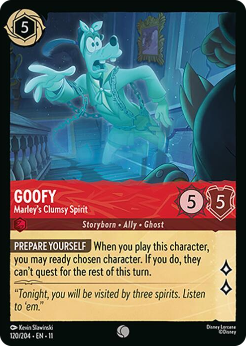 0120 Goofy - Marley's Clumsy Spirit Common Winterspell