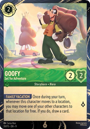 0039 Goofy - Set for Adventure Promo Disney Lorcana Promo Cards