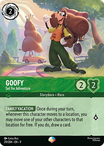 0211 Goofy - Set for Adventure (Epic) Epic Fabled