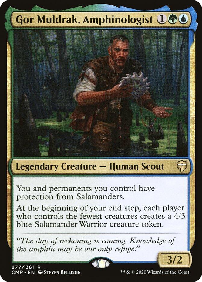 0277 Gor Muldrak, Amphinologist R Commander Legends