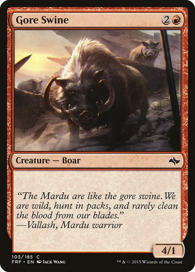 0103 Gore Swine C Fate Reforged