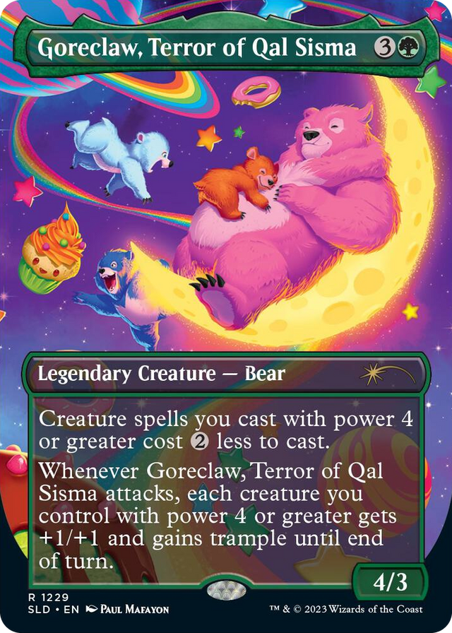 1229 Goreclaw, Terror of Qal Sisma R Secret Lair Drop Series
