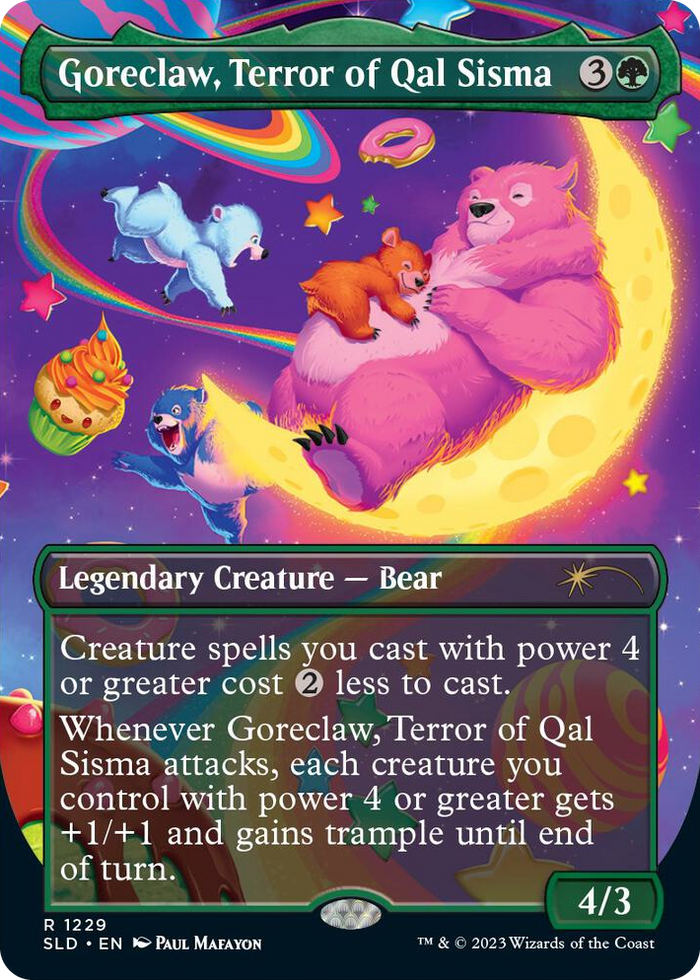 Goreclaw, Terror of Qal Sisma #1229 R - Secret Lair Drop Series Pokemon card