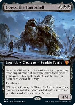0058 Gorex, the Tombshell (Extended Art) M Commander: Innistrad: Midnight Hunt