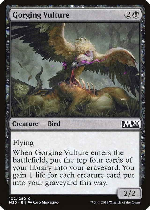 0102 Gorging Vulture C Core Set 2020