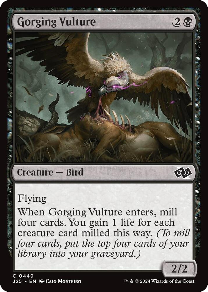 0449 Gorging Vulture C Foundations Jumpstart
