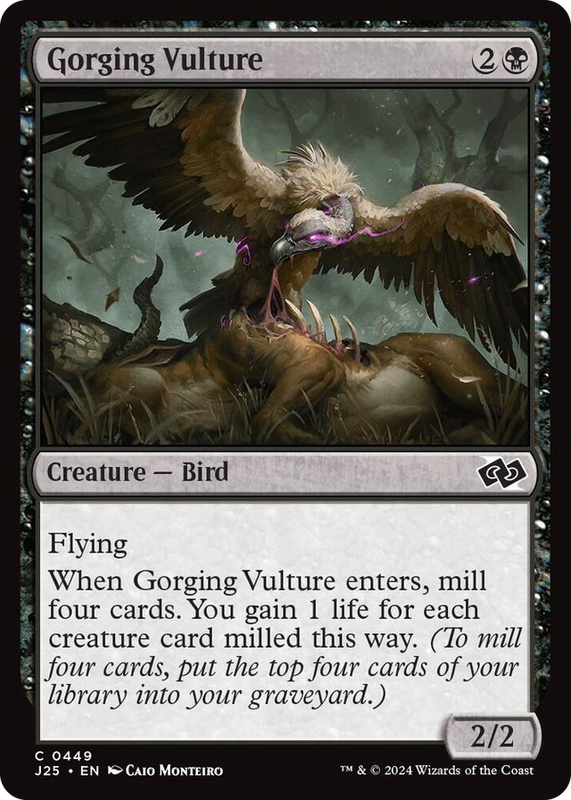 0449 Gorging Vulture C Foundations Jumpstart
