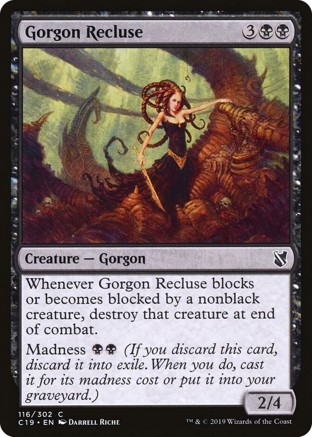 0116 Gorgon Recluse C Commander 2019