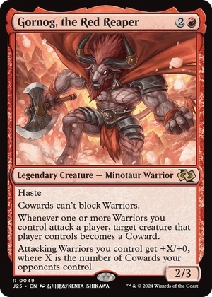 0049 Gornog, the Red Reaper (Anime) R Foundations Jumpstart