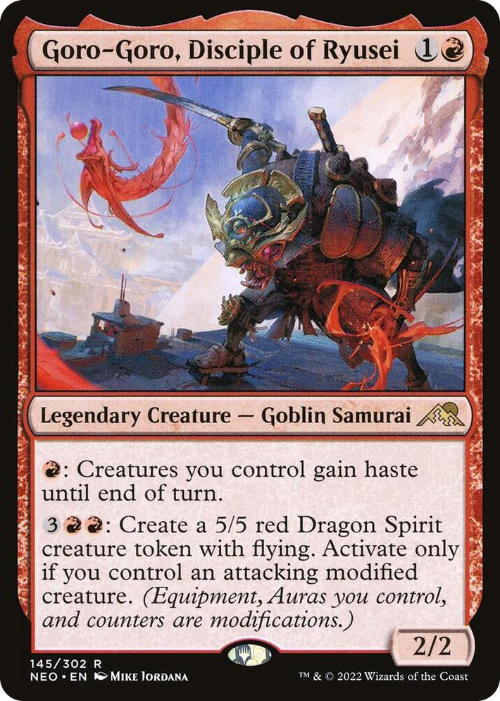 0145 Goro-Goro, Disciple of Ryusei R Kamigawa: Neon Dynasty
