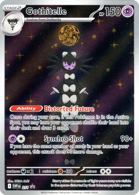 0211 Gothitelle - 211 Promo Scarlet & Violet Promo Cards
