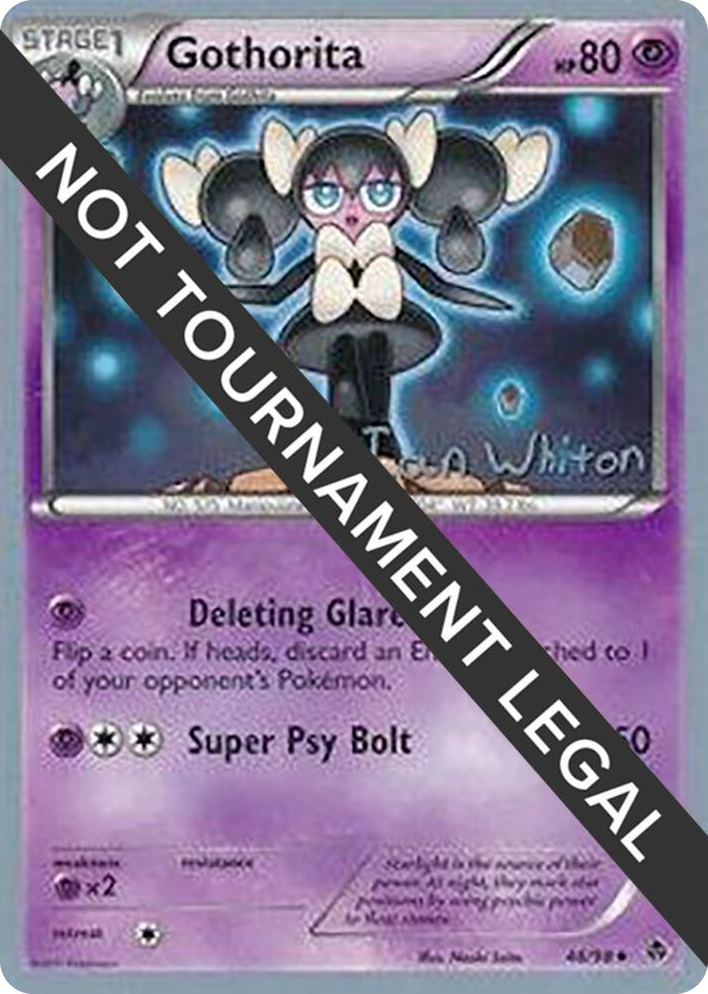 0046 Gothorita - 2013 (Ian Whiton) Uncommon World Championship Decks