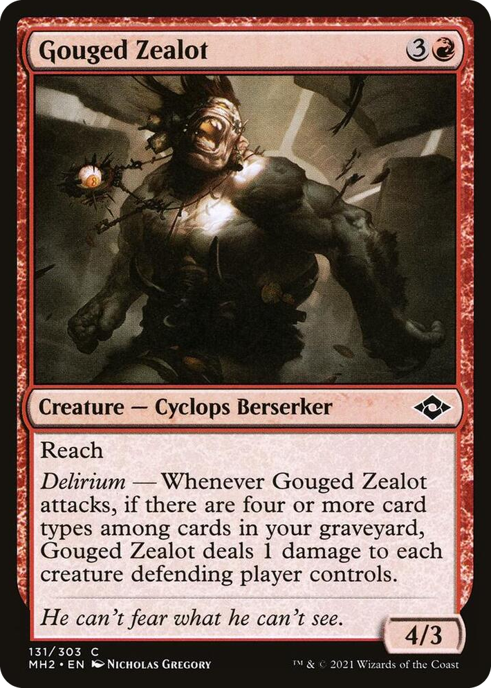 0131 Gouged Zealot C Modern Horizons 2