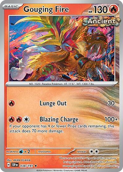 0038 Gouging Fire Rare Deck Exclusives