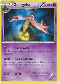 0002 Gourgeist Common XY Trainer Kit: Sylveon & Noivern