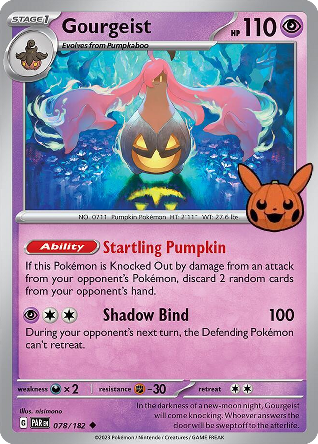 0078 Gourgeist Uncommon Trick or Trade BOOster Bundle 2024