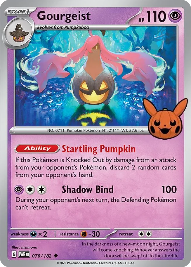 0078 Gourgeist Uncommon Trick or Trade BOOster Bundle 2024
