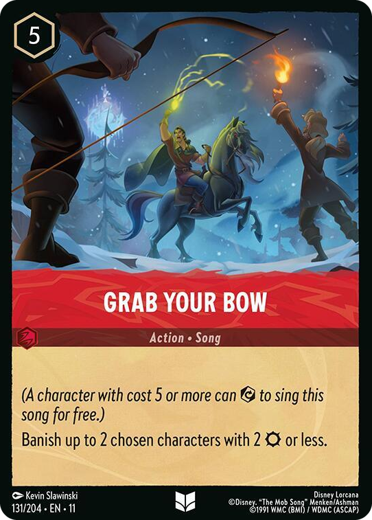0131 Grab Your Bow Uncommon Winterspell
