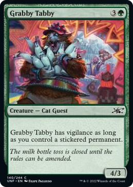 0140 Grabby Tabby C Unfinity
