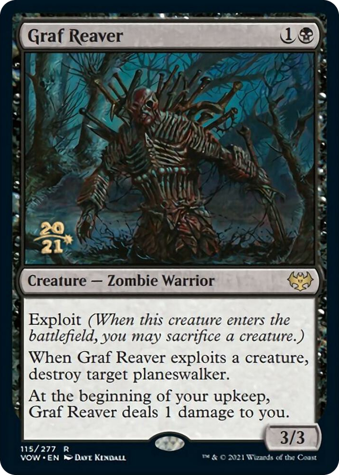 Graf Reaver #115 R - Prerelease Cards Pokemon card