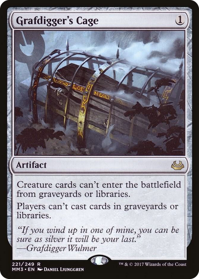 0221 Grafdigger's Cage R Modern Masters 2017