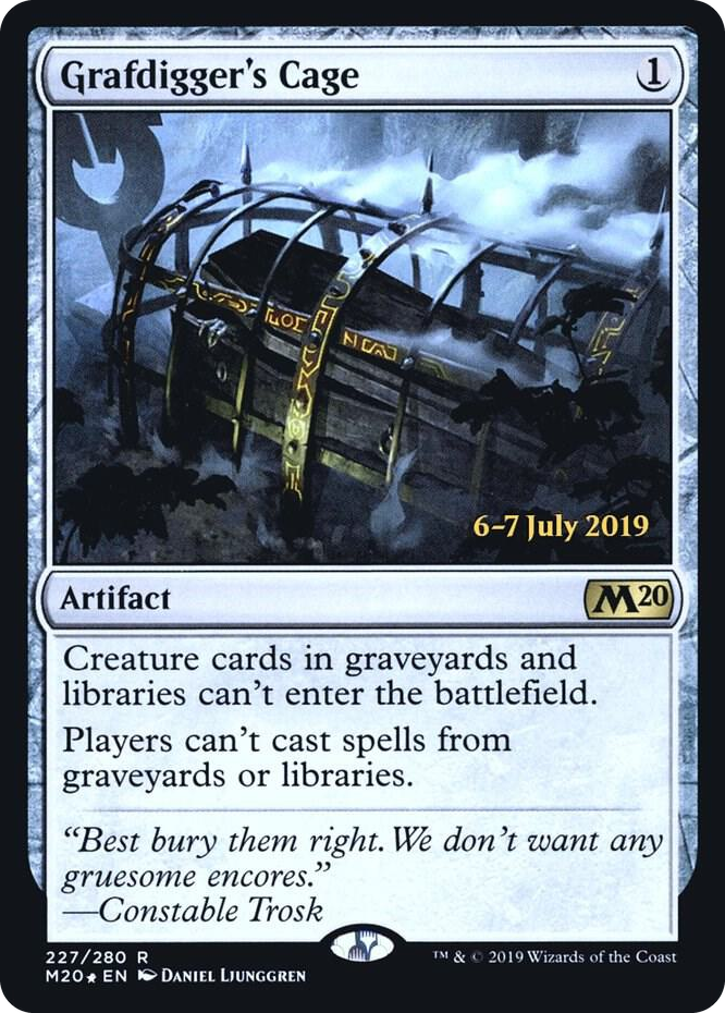 0227 Grafdigger's Cage R Prerelease Cards