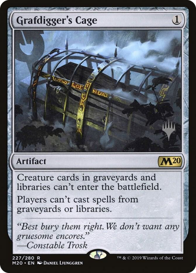 0227 Grafdigger's Cage R Promo Pack: Core Set 2020