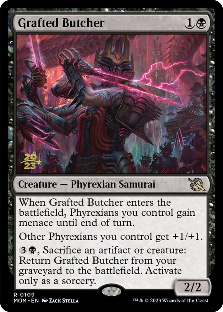 0109 Grafted Butcher R Prerelease Cards