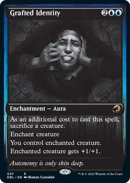 Grafted Identity #57 R - Innistrad: Double Feature Pokemon card