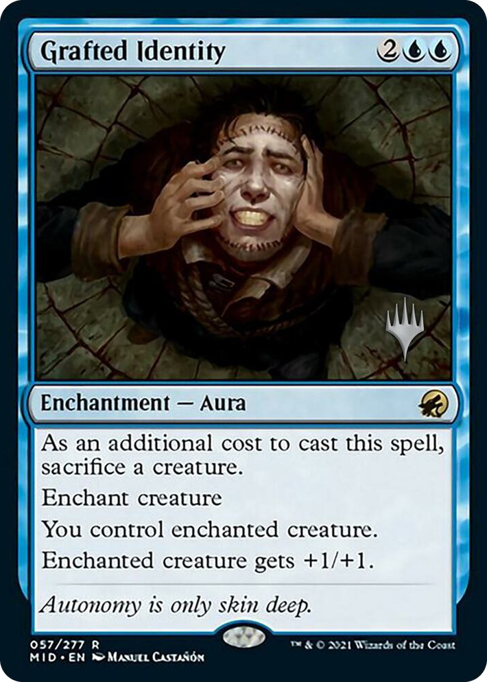 0057 Grafted Identity R Promo Pack: Innistrad: Midnight Hunt
