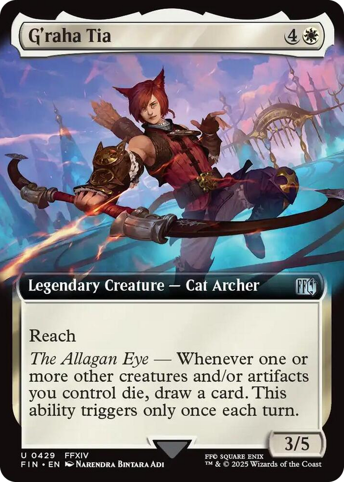 G'raha Tia (Extended Art) #429 U - FINAL FANTASY Pokemon card