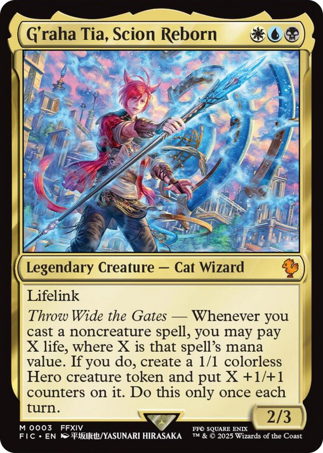 0003 G'raha Tia, Scion Reborn M Commander: FINAL FANTASY