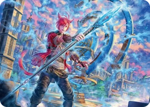 0019 G'raha Tia, Scion Reborn Art Card (19) S Art Series: FINAL FANTASY