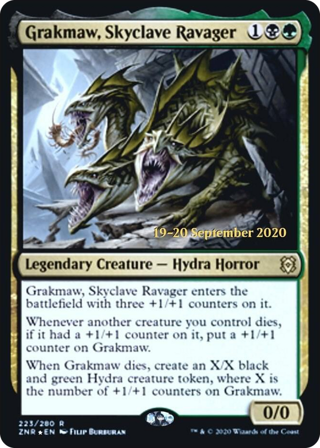 0223 Grakmaw, Skyclave Ravager R Prerelease Cards