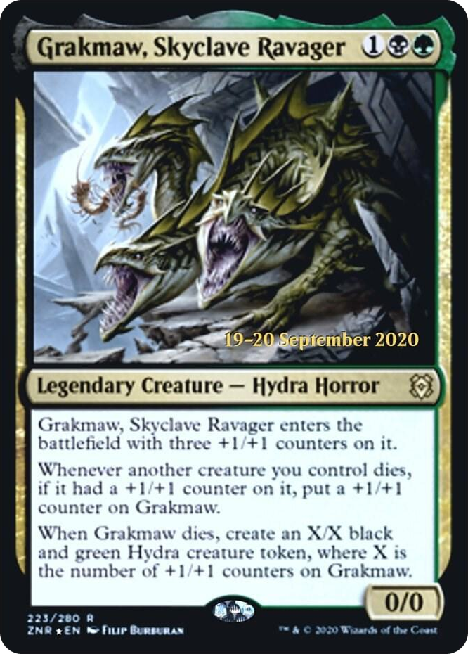 Grakmaw, Skyclave Ravager #223 R - Prerelease Cards Pokemon card