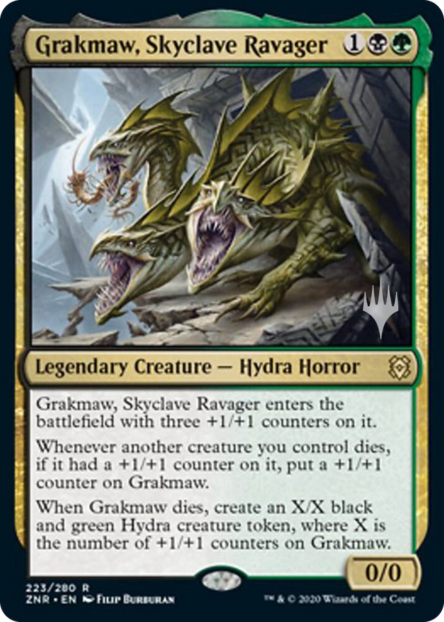0223 Grakmaw, Skyclave Ravager R Promo Pack: Zendikar Rising