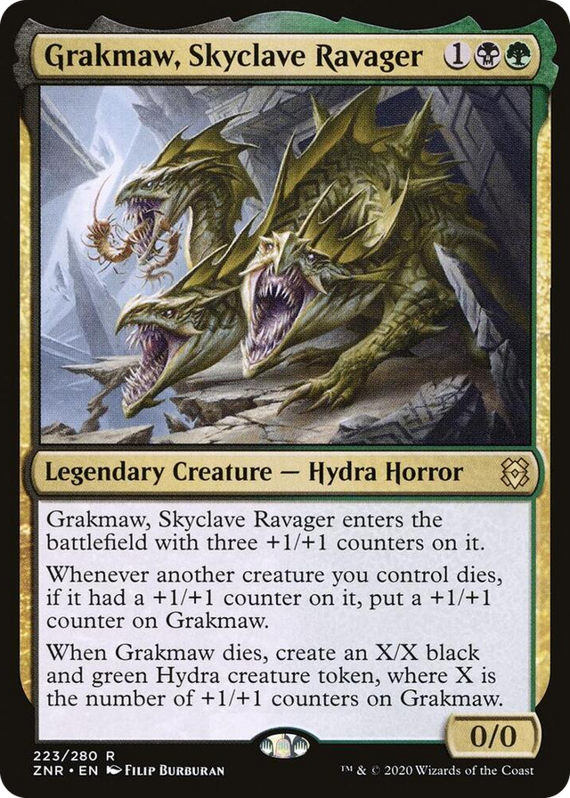 0223 Grakmaw, Skyclave Ravager R Zendikar Rising