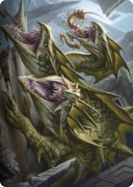 0076 Grakmaw, Skyclave Ravager Art Card S Art Series: Zendikar Rising