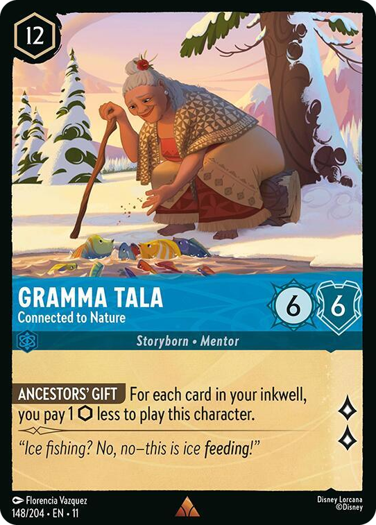 0148 Gramma Tala - Connected to Nature Rare Winterspell