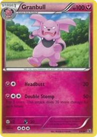 0023 Granbull Common Kalos Starter Set