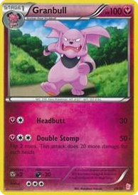 0029 Granbull (#29) Common XY Trainer Kit: Sylveon & Noivern
