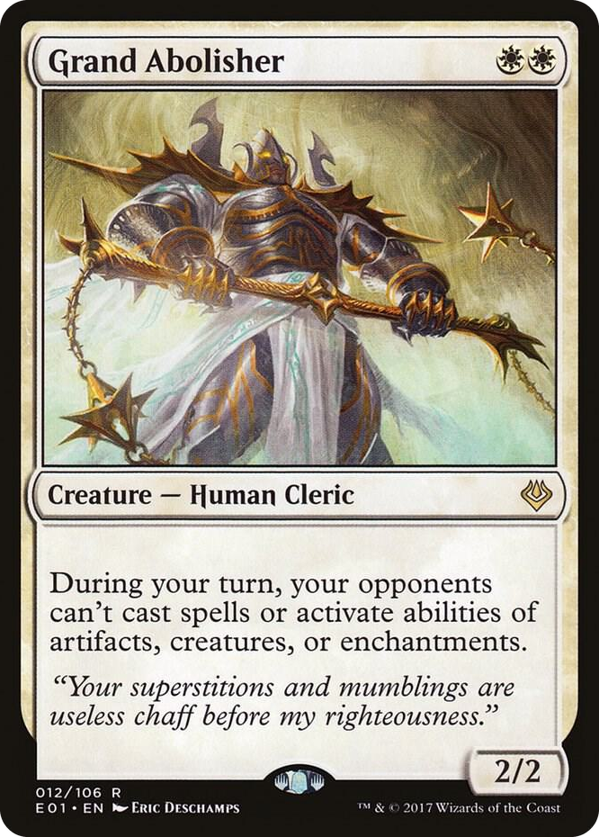 Grand Abolisher #12 R - Archenemy: Nicol Bolas Pokemon card