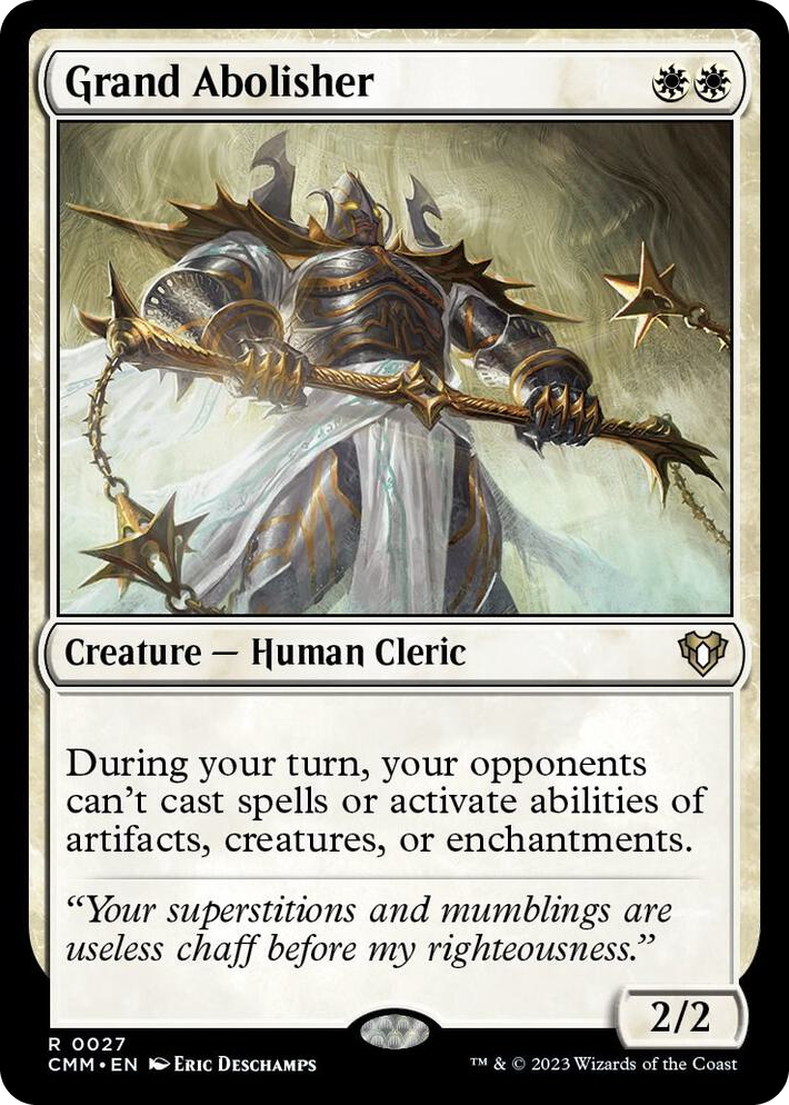 0027 Grand Abolisher R Commander Masters
