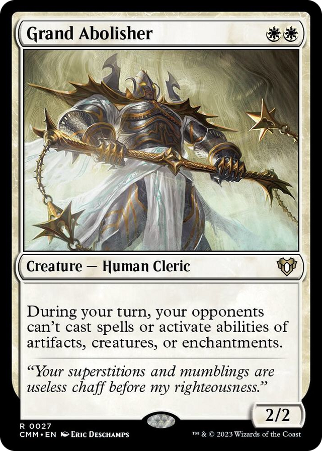 0027 Grand Abolisher R Commander Masters