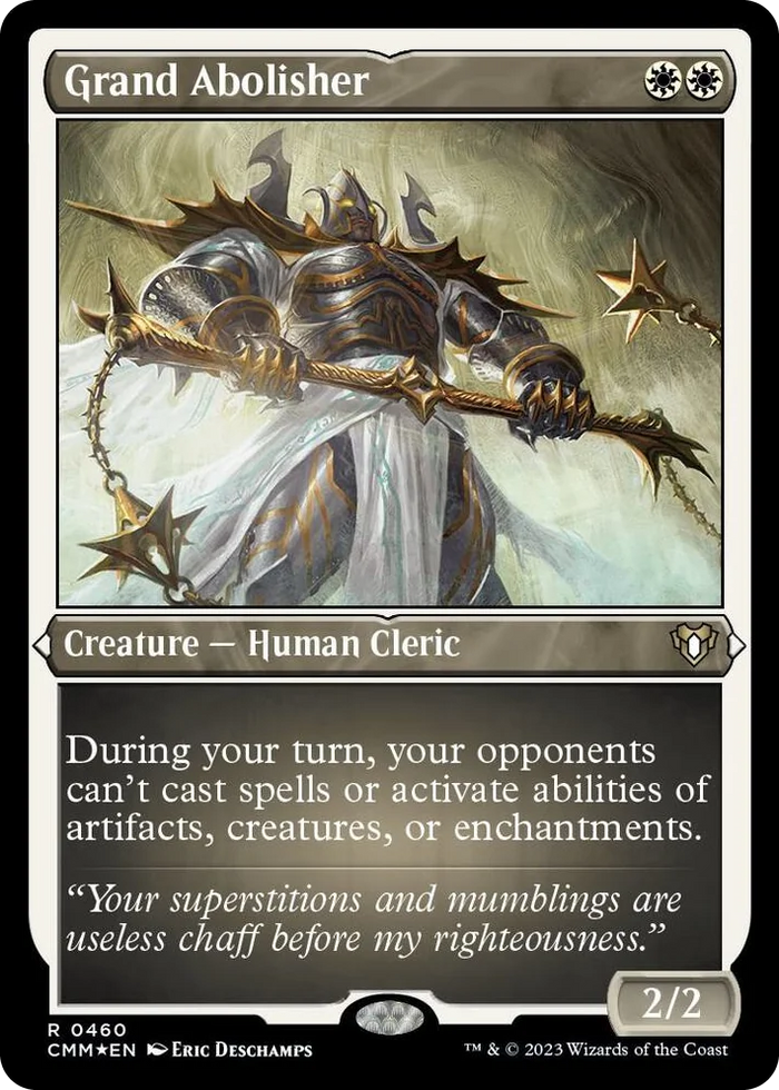 0460 Grand Abolisher (Foil Etched) R Commander Masters