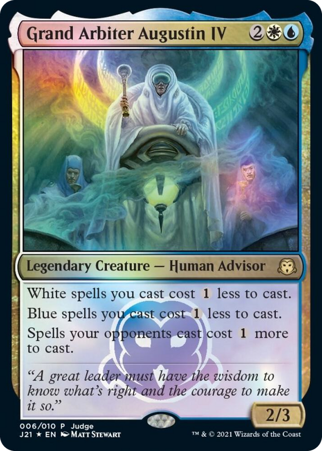 0006 Grand Arbiter Augustin IV P Judge Promos