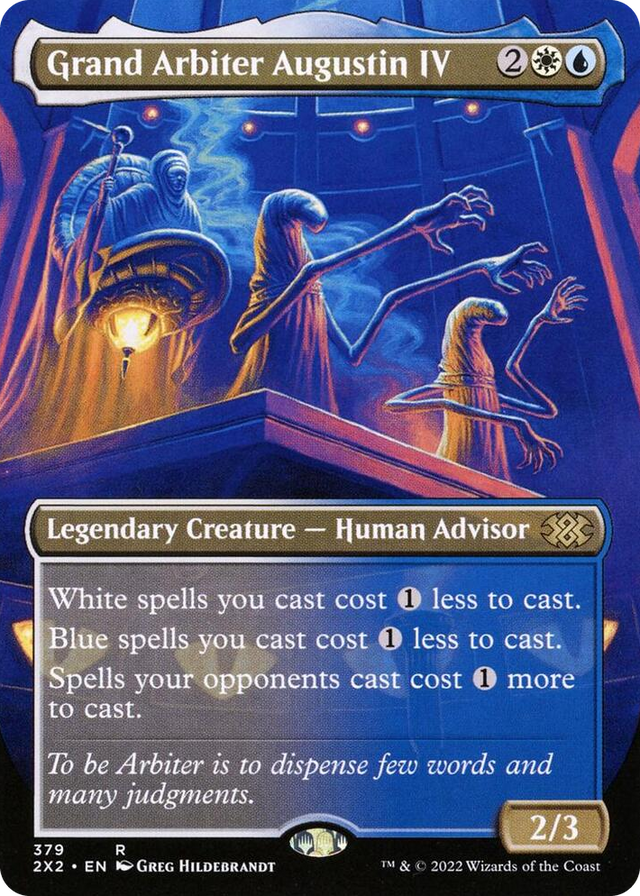0379 Grand Arbiter Augustin IV (Borderless) R Double Masters 2022