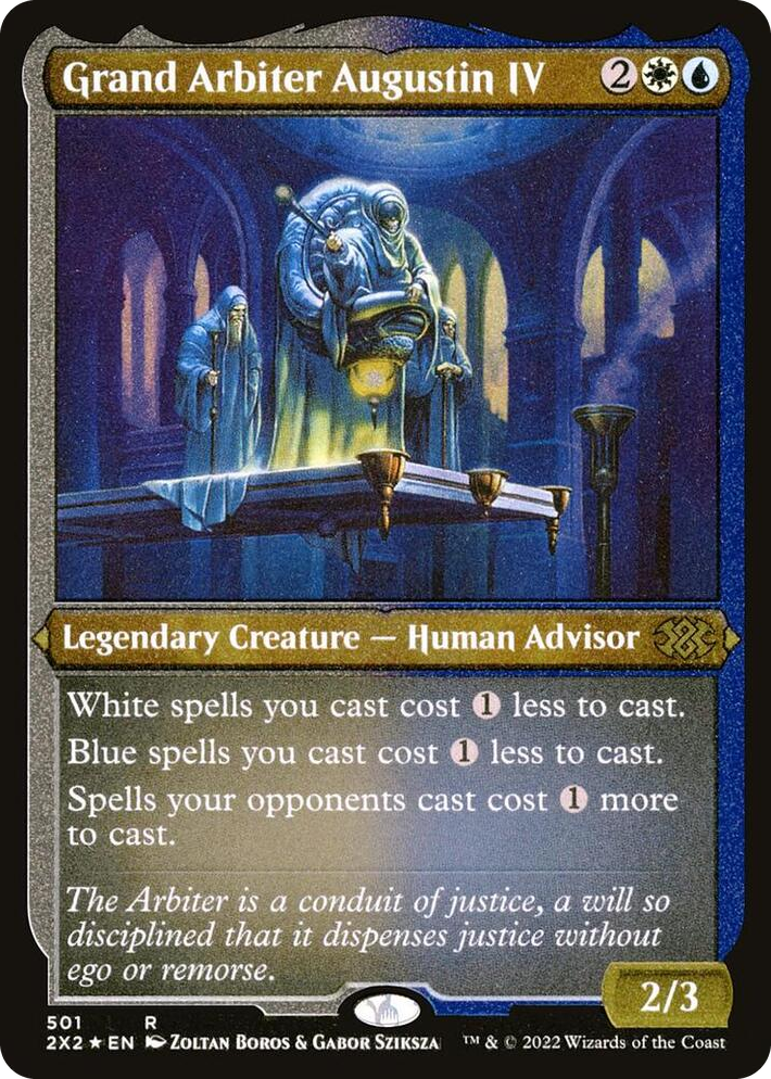 0501 Grand Arbiter Augustin IV (Foil Etched) R Double Masters 2022