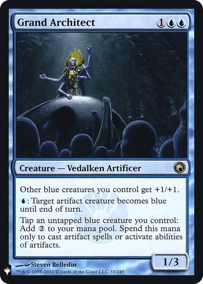 Grand Architect #33 R - The List Reprints Pokemon card